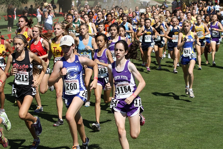 2010 SInv D1-205.JPG - 2010 Stanford Cross Country Invitational, September 25, Stanford Golf Course, Stanford, California.